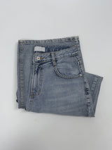 103 Grayish Wide Denim Pants