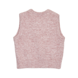 FLUFFY KNIT VEST (2 COLORS)