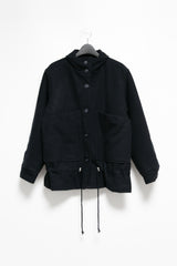 stopper high-neck half-coat(2colors)