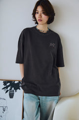 26SS★ガーデン ピース ピグメント ショートスリーブ Tシャツ