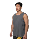 24SS BLACK TAPE  SLEEVELESS (CHARCOAL)
