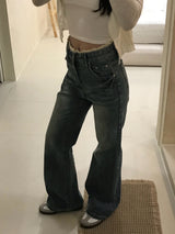 ポメルレーストリミングセミブーツカットパンツ