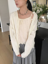Tiera Frill Ribbon Sleeveless Top (2c)