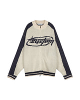 Corel Two-Way Raglan Knit Zip-Up
