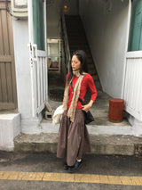 Antique Fold Skirt (3color)