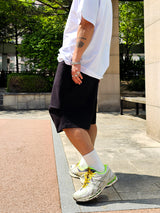 VENTIQUE Bermuda pintuck Sweatpants 3color