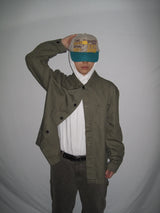 Herringbone French Work Field Jacket (2 Colors)