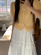 [MADE] Forn frill banding skirt