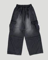 Flip Wide Denim Cargo Pants