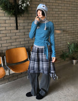 BOAT NECK STRAP LONGSLEEVE
