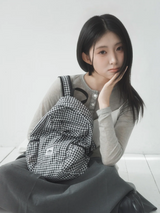 Compact PocketBag V1 Gingham Check Black