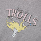 TROLLS VINTAGE GRAPHIC NAPPING SWEATSHIRT - MELANGE GRAY