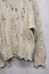 Crashed Knit Pullover