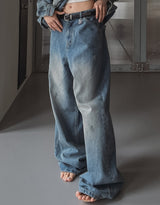 [PREMIUM/MADE] Signature mold maximum denim pants