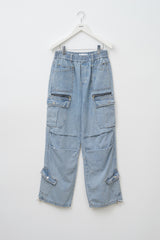 War Square Zip Denim (2color)