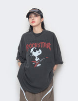 スヌープロックスター半袖Tシャツ