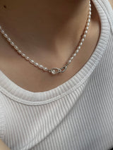 ELEGANT DEW PEARLS NECKLACE