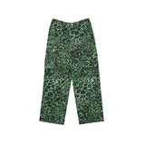 SP25 LEOPARD PRINT CARGO PANTS (GREEN)