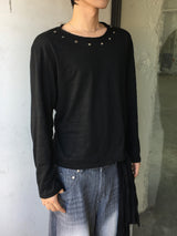 Loop Slub Eyelet Long Sleeve 2C