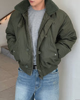 Snap Crop Aviator Jumper