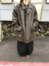 Radio Leather Half Jacket
