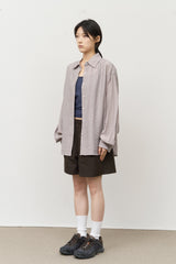 Haru Striped Silk Shirt