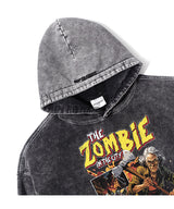TL The Zombie SP Washed Hoodie (Charcoal)