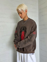 VENTIQUE Pigment Glamour Sweatshirt 2color