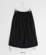 [unisex] Hiyo Nylon Patch Bermuda Pants