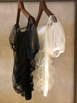 Mash Shirring Sleeveless T