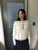 Peep Bohemian Punching Knit (2color)