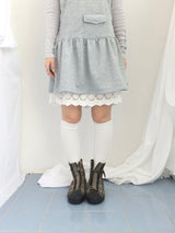Pocket Flare Hooded Dress