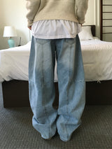 Double Cut Balloon Denim (4c)