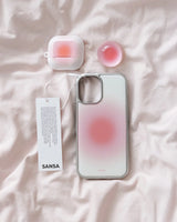 Morning Peach_Silver iPhone Galaxy Case(Basic)