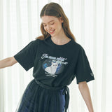 アクチュアリーアキャットTシャツ - ブラック