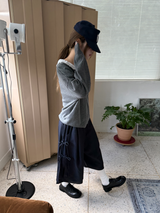 レース フリル ブラウス