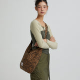 LEOPARD CORDUROY ECO CROSS BAG