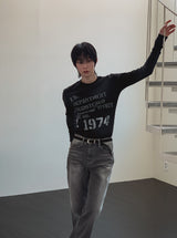 ケンド ウォッシュド ブーツカット デニムパンツ