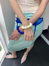 [AESPA@GISELLE]Color ball bold bangle(3color)
