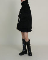 Cush Banding Pumpkin Balloon Mini Skirt