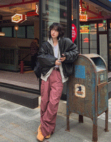 Utility Washing Wide Cargo Pants