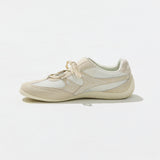 Nudge Lace Up Sneakers - Beige