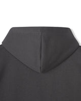 Dark Button Hooded Cardigan