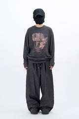 AT THE WHEEL ロングスリーブTシャツ