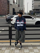 マルチピグメントバミューダパンツ