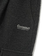 Bouclé Jersey One-Tuck Semi-Wide Cargo Pants Charcoal