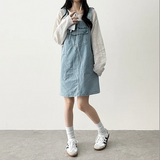 アイドルリネンサマーバックルラウンドニット