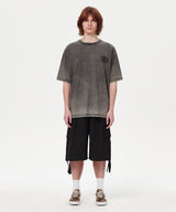 ウォッシュドインターナショナルＴシャツ-グランジ