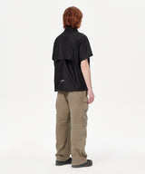 HALF ZIP PANNEL WINDBREAKER