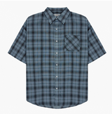 Thin Check Dark & Light Short-Sleeve Shirt